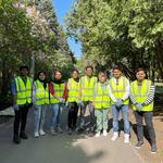 изображение для новости USU students from India help   to clean  the  "Family"  park