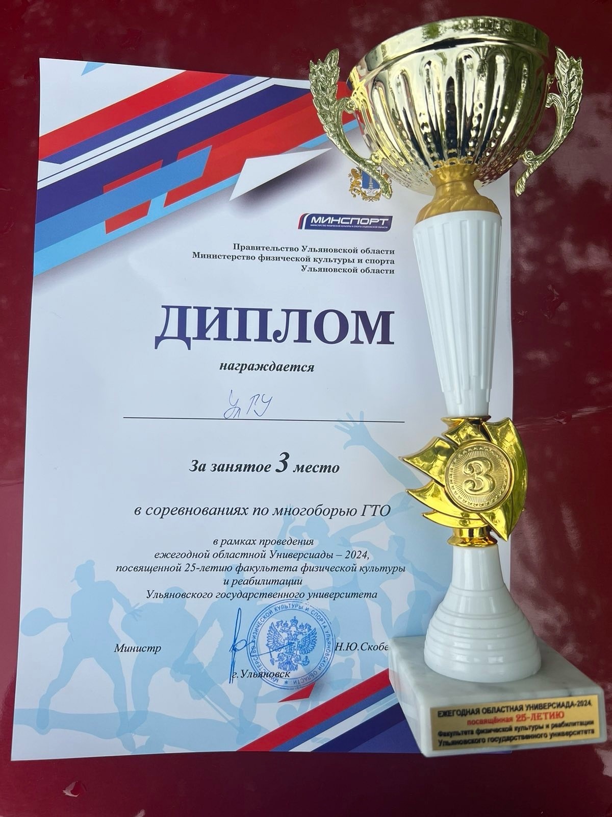  изображение для новости Бронза в многоборье ГТО.